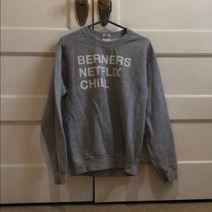 Gray ‘Netflix and Chill’ Sweatshirt
